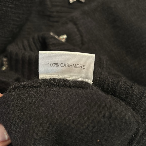 NWT Zadig &Voltaire Boxy Bijoux Cashmere Sweater Size M - Picture 10 of 13